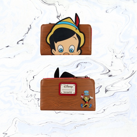 Loungefly Pinocchio Mini Backpack and Wallet main image 8